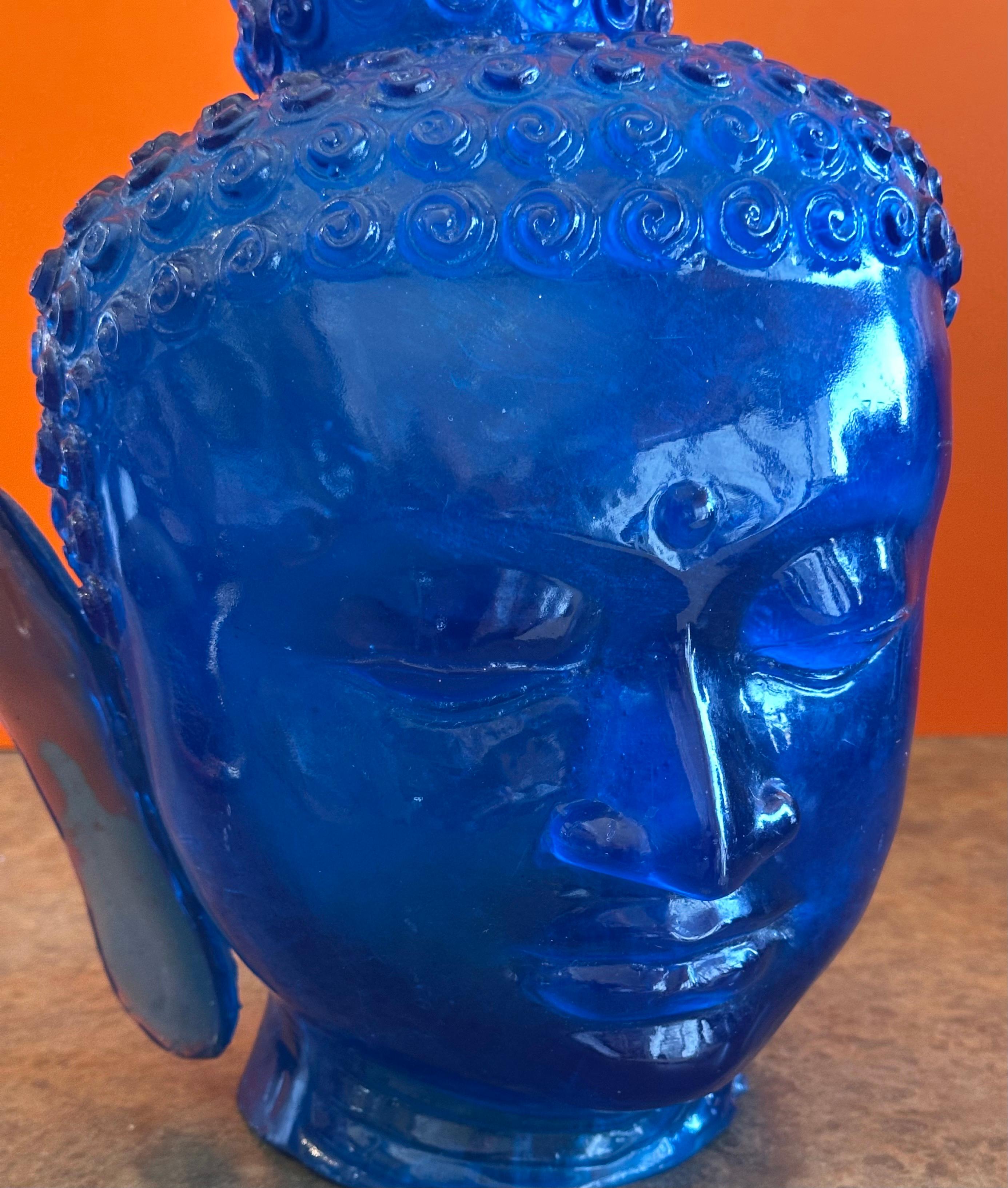 Grande testa di Buddha in bachelite vintage in vendita 3