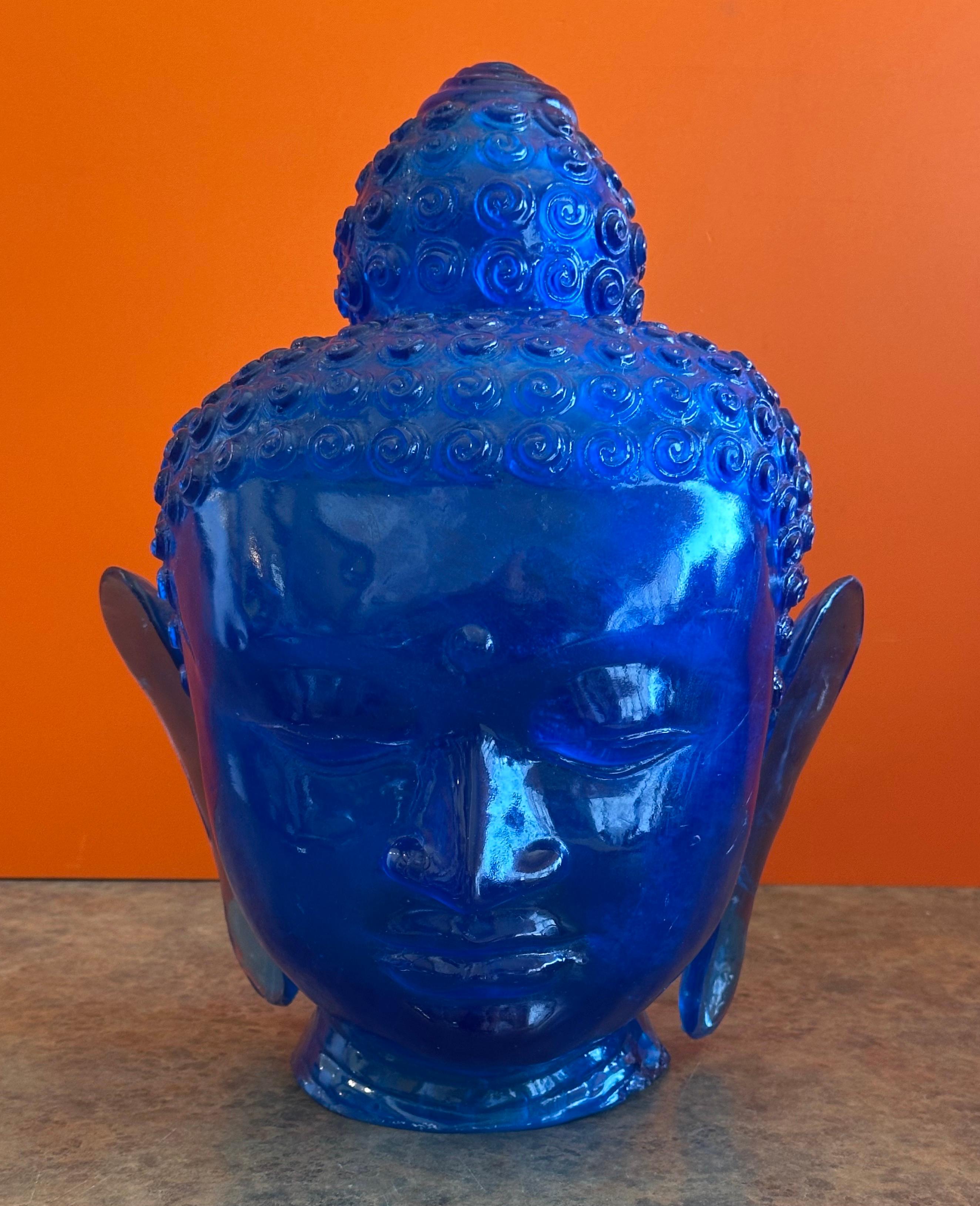 Grande testa di Buddha in bachelite vintage in vendita 4