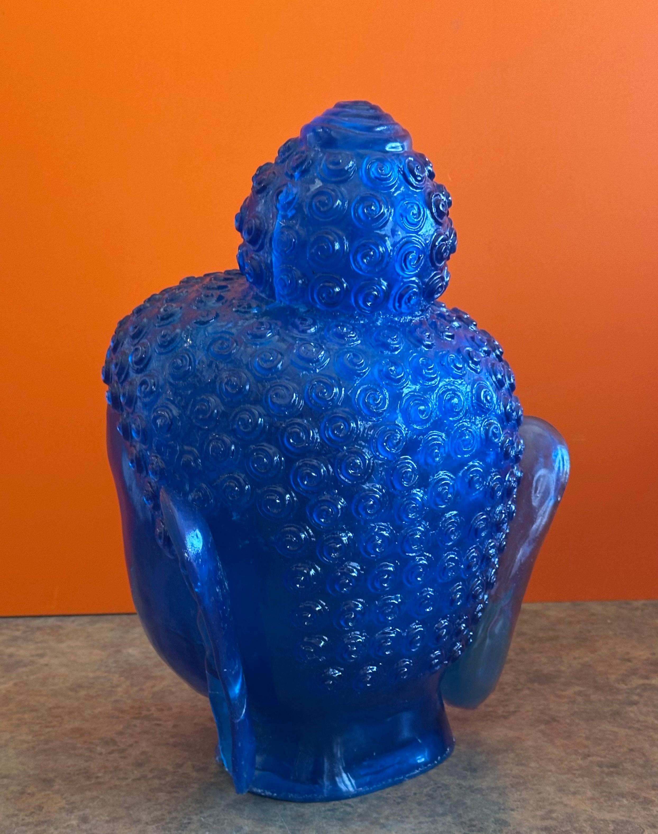 Grande testa di Buddha in bachelite vintage In condizioni buone in vendita a San Diego, CA