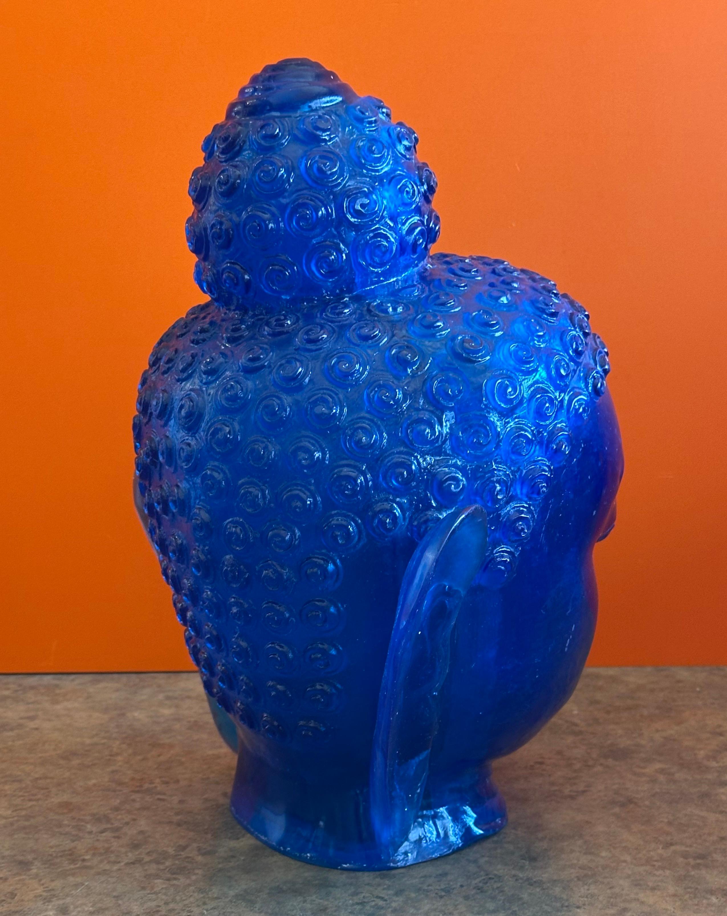 XX secolo Grande testa di Buddha in bachelite vintage in vendita