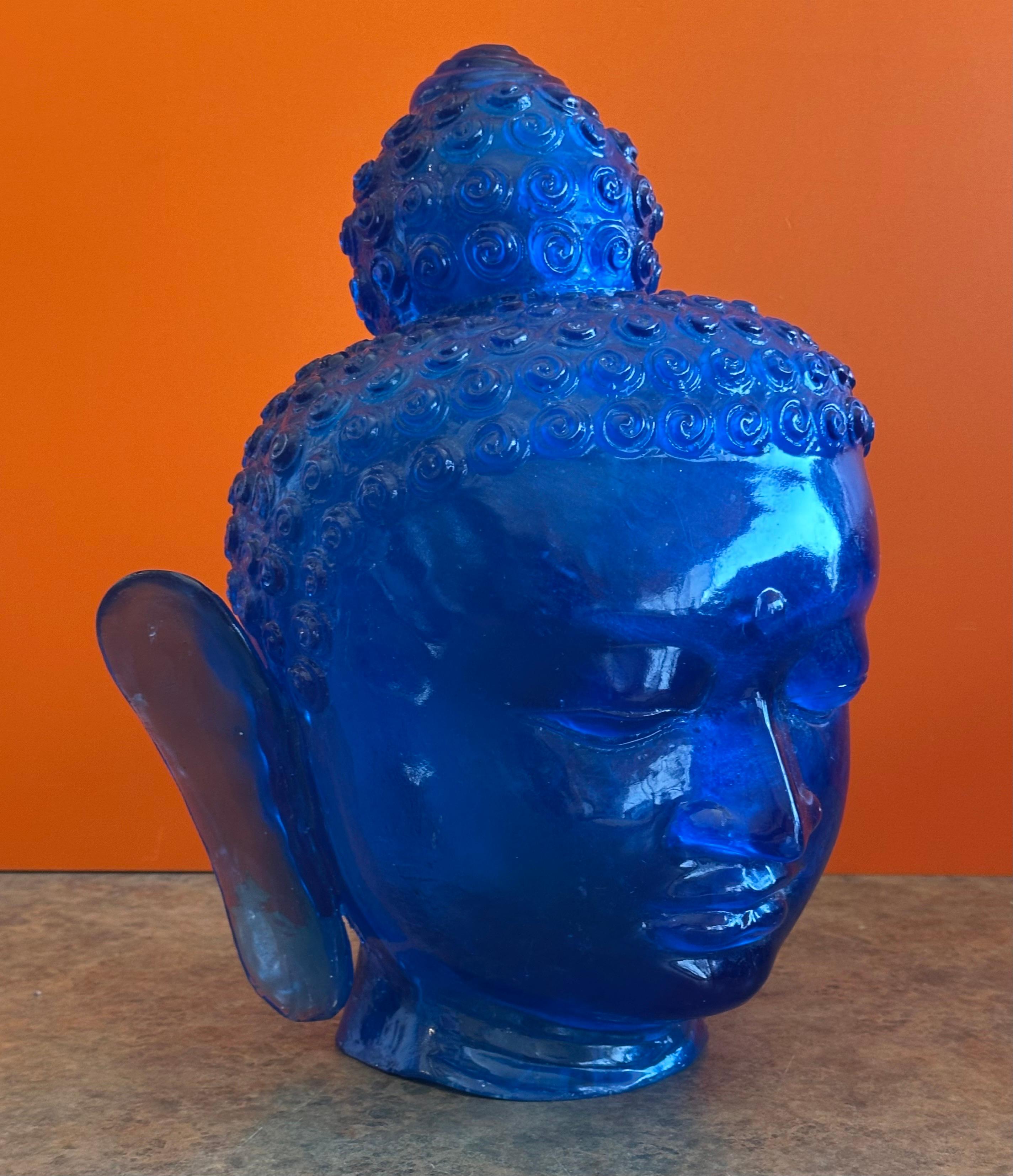 Bachelite Grande testa di Buddha in bachelite vintage in vendita