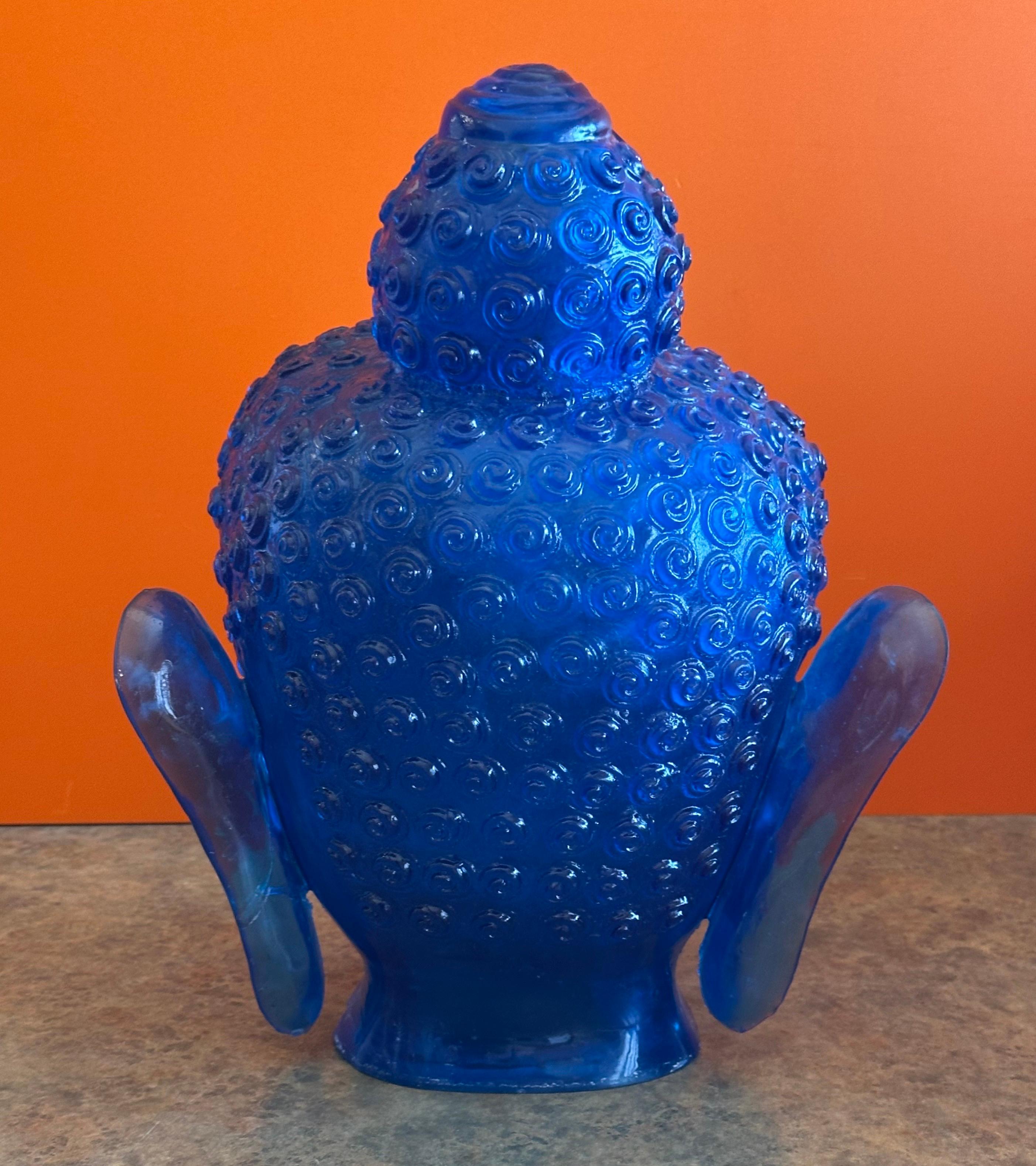 Grande testa di Buddha in bachelite vintage in vendita 1