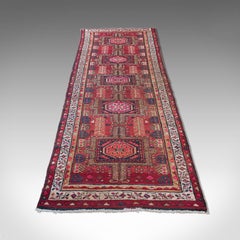 Large, Baluchi Hallway Runner, Persian, Hall, Rug, Carpet, Mid-20th Century