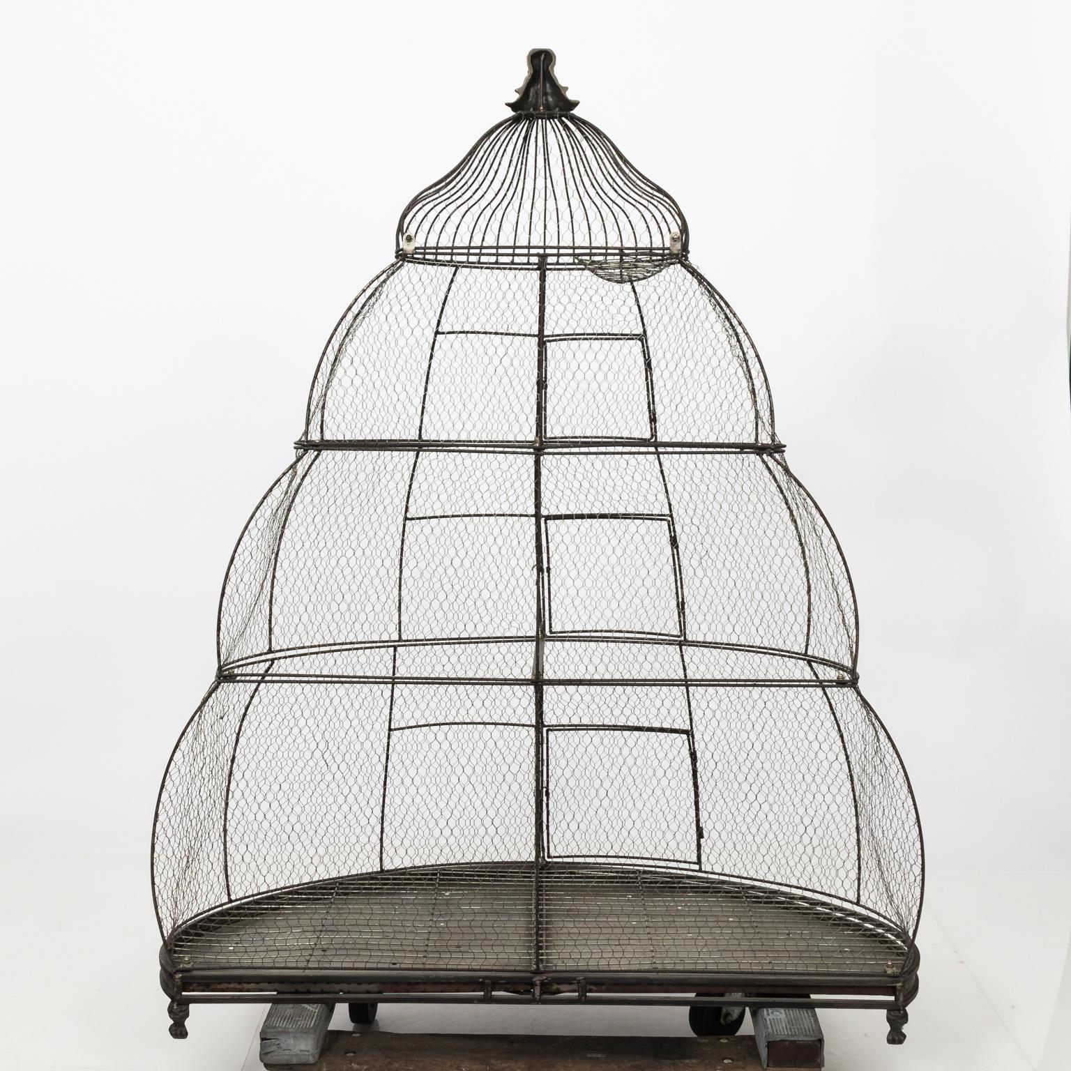 Large Vintage Birdcage 3