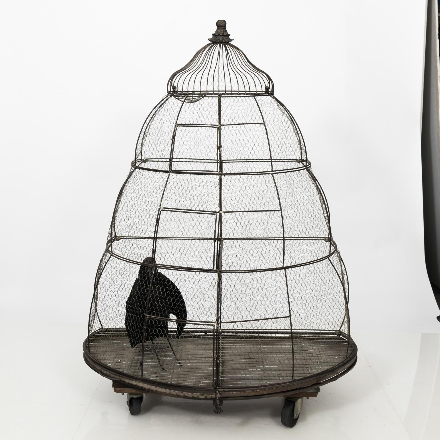 Large Vintage Birdcage 6
