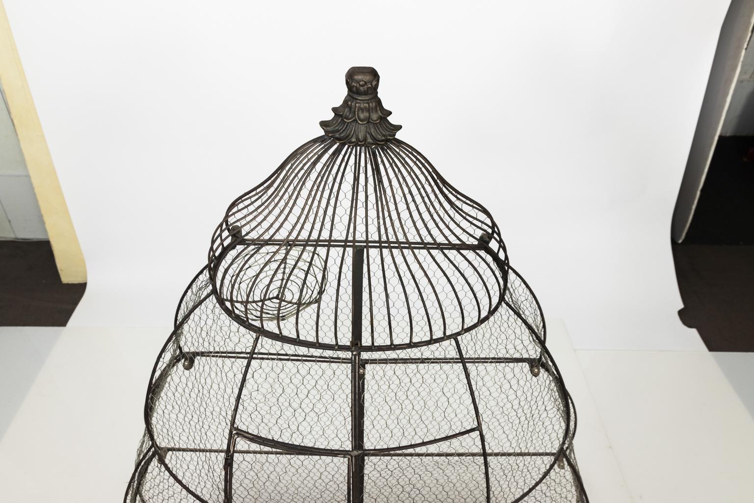 20th Century Large Vintage Birdcage