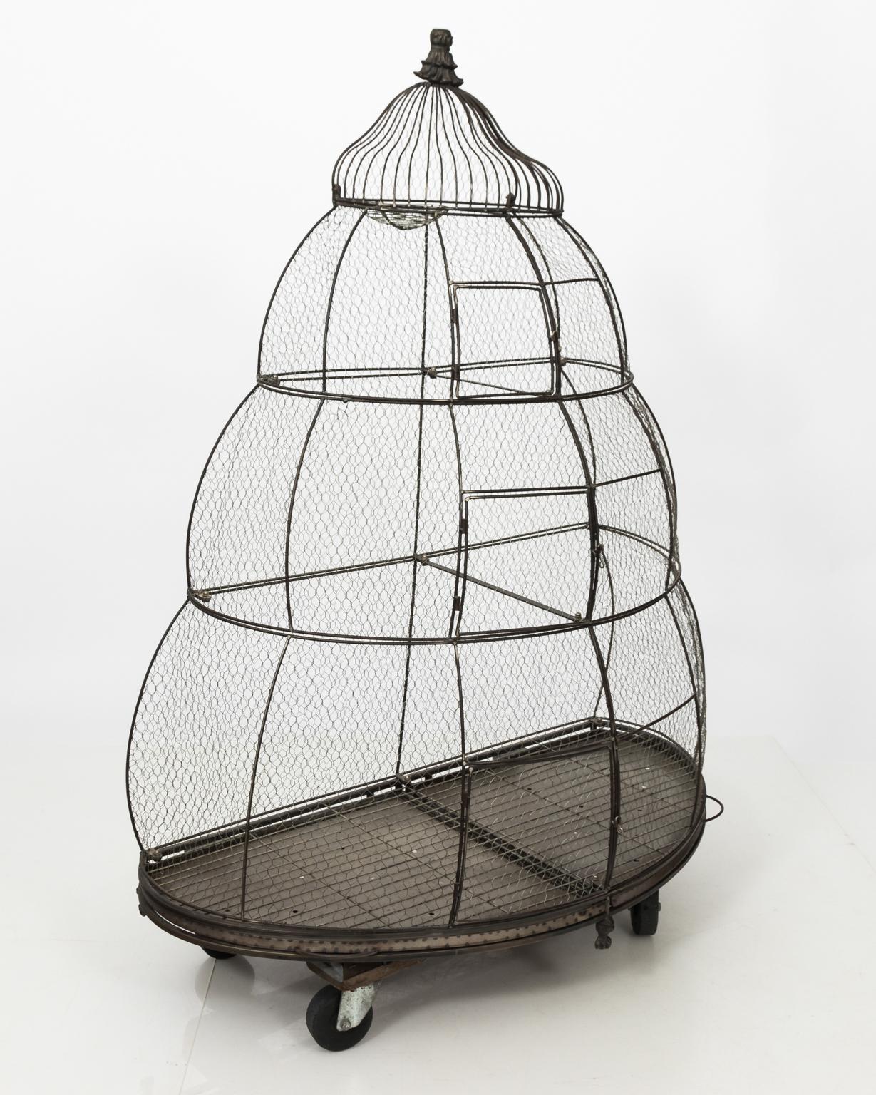Large Vintage Birdcage 1