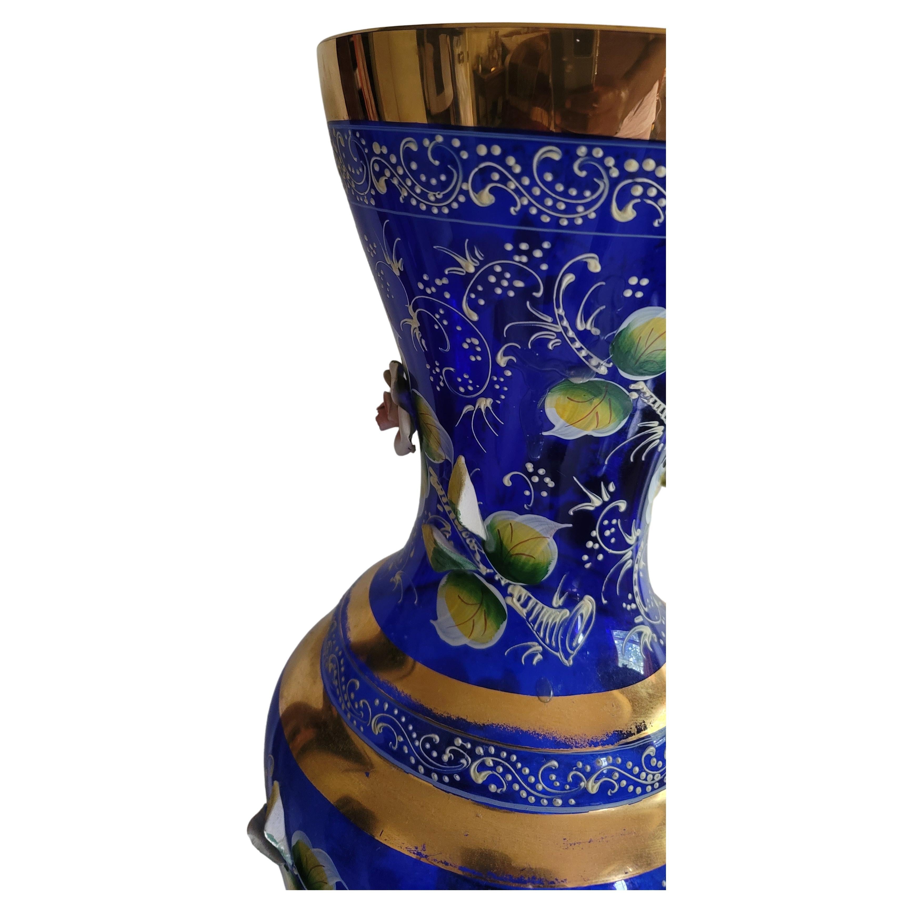 cobalt vase vintage