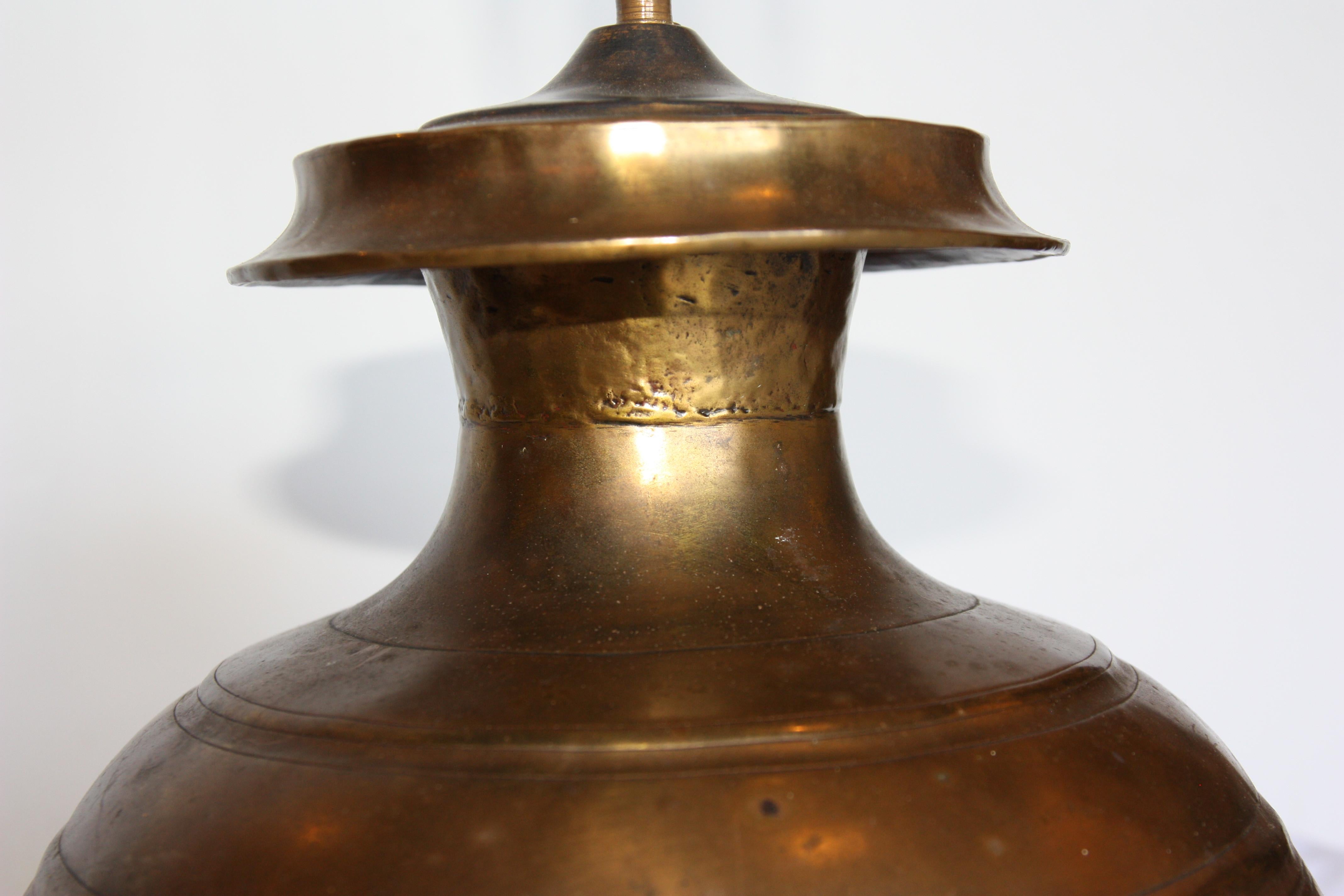 large urn lamp