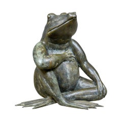 Large, Vintage, Bronze, Water Feature, Decorative Garden Ornament 20th Century