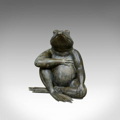 Large, Vintage, Bronze, Water Feature, Decorative Garden Ornament 20th Century