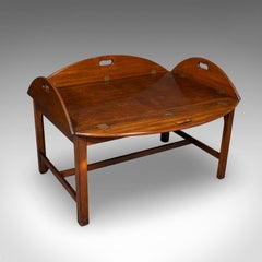 Large Vintage Butler's Tray Table, English, Serving Stand, Art Deco, Circa 1930