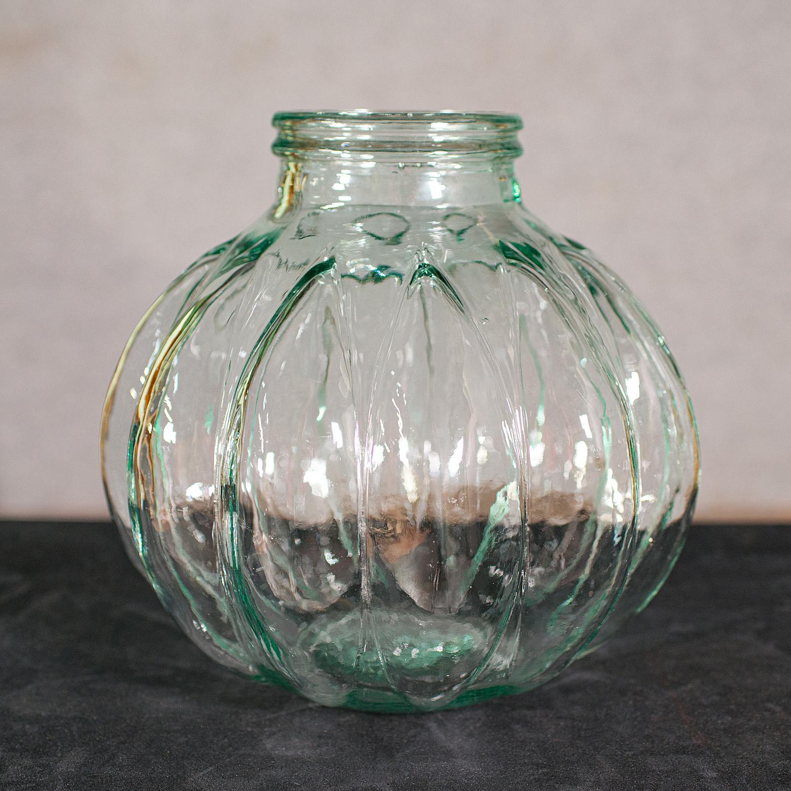 large decorative glass jars