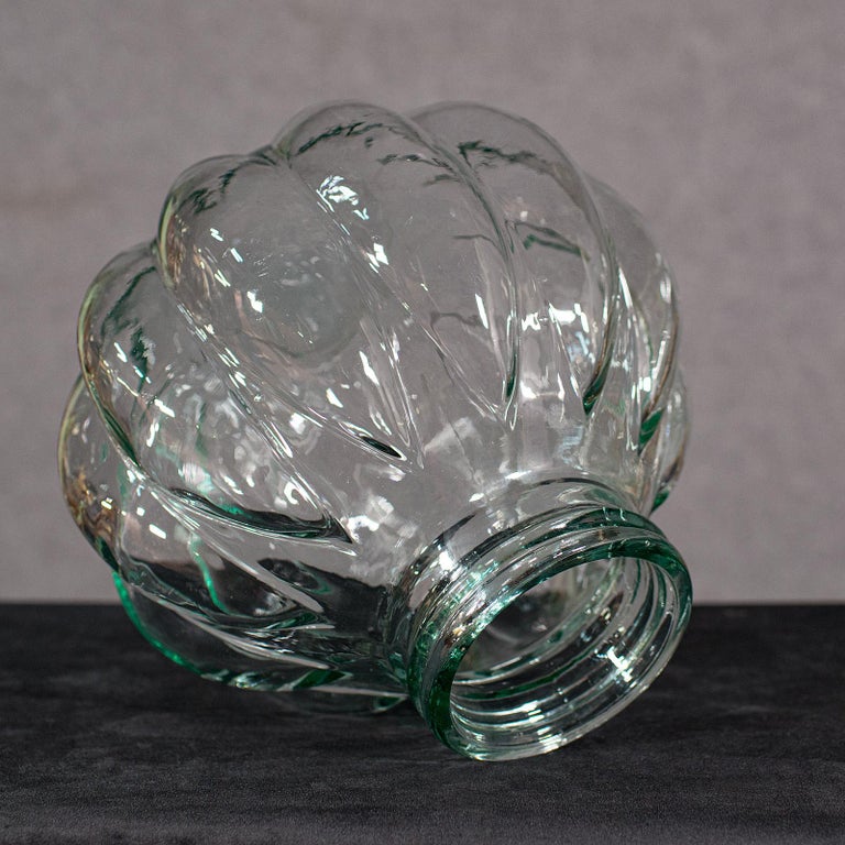 Large Vintage Carboy, English, Decorative, Glass, Storage Jar, Late