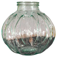 Grand carboy anglais, décoratif, verre, jarre de rangement, fin du 20ème siècle