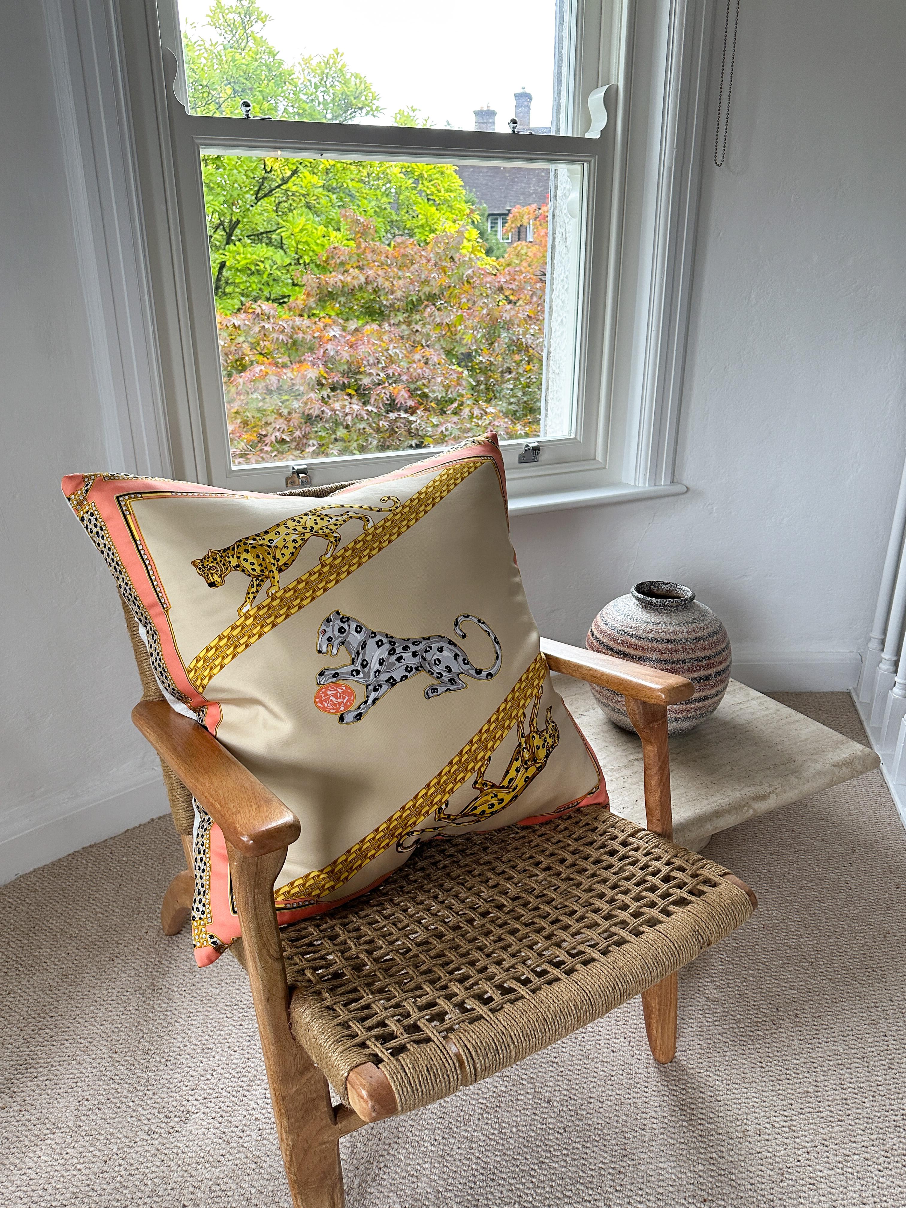 Katie Larmour Studio is the original vintage scarf pillow maker. Gaining notability for her unique idea and creations back in 2013 - featured in the likes of the Financial Times, and first selling here on 1stdibs in 2016 - our creations are of the