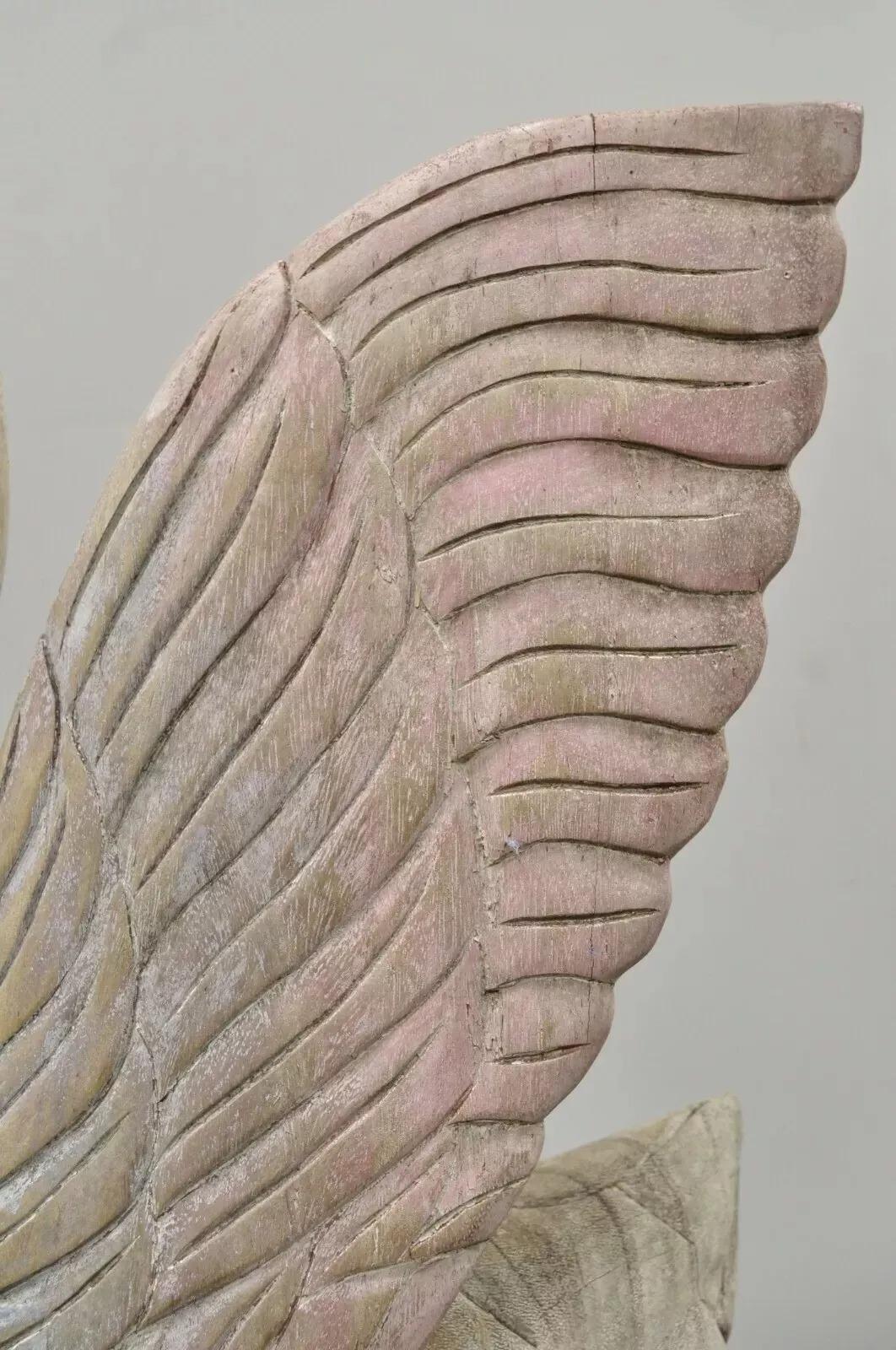 20ième siècle Large Vintage Wood Sculptée 26