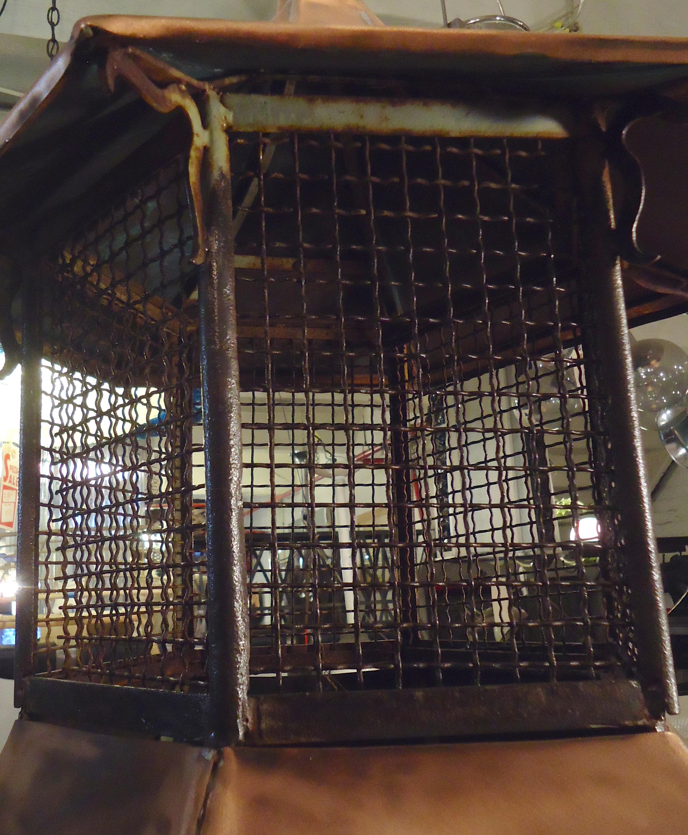 cast iron bird cage