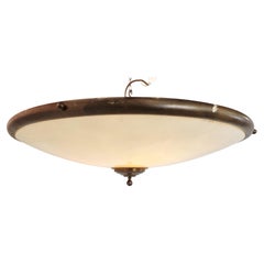 Large Vintage Ceiling Lamp, 1970s