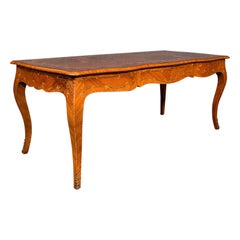 Large Vintage Centre Table, French, Bureau Plait, Louis XV Taste, Circa 1960