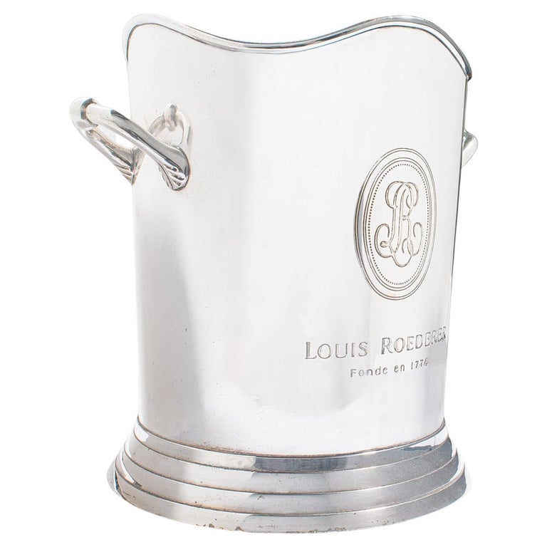 Large Vintage Champagne Ice Bucket, French, Bottle Cooler, Rehoboam