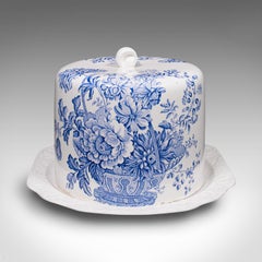 Large Vintage Cheese Keeper, English, Ceramic, Decorative, Kitchen, Dome, C.1950