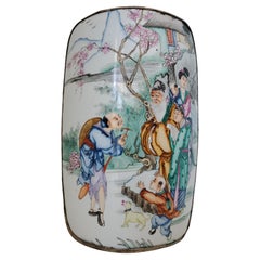 Antique Chinese Porcelain Vase Shard Box 