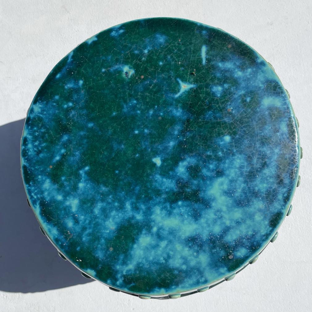 20th Century Large Vintage Chinese Ceramic Garden Stool