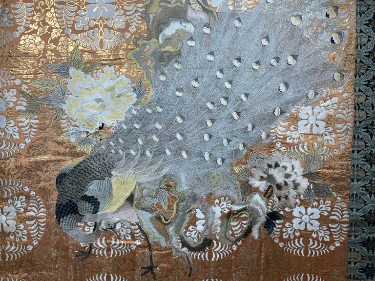 Chinese silk tapestry wall hangings top