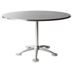 Large VINTAGE CIRCULAR INDOOR/OUTDOOR BISTRO TABLE BY JORGE PENSI FOR AMAT