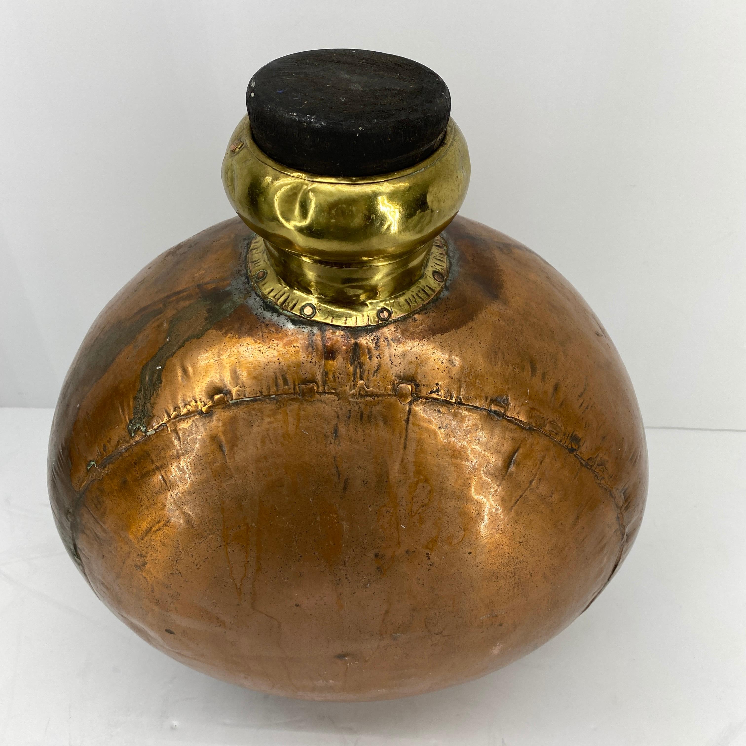 brass flask