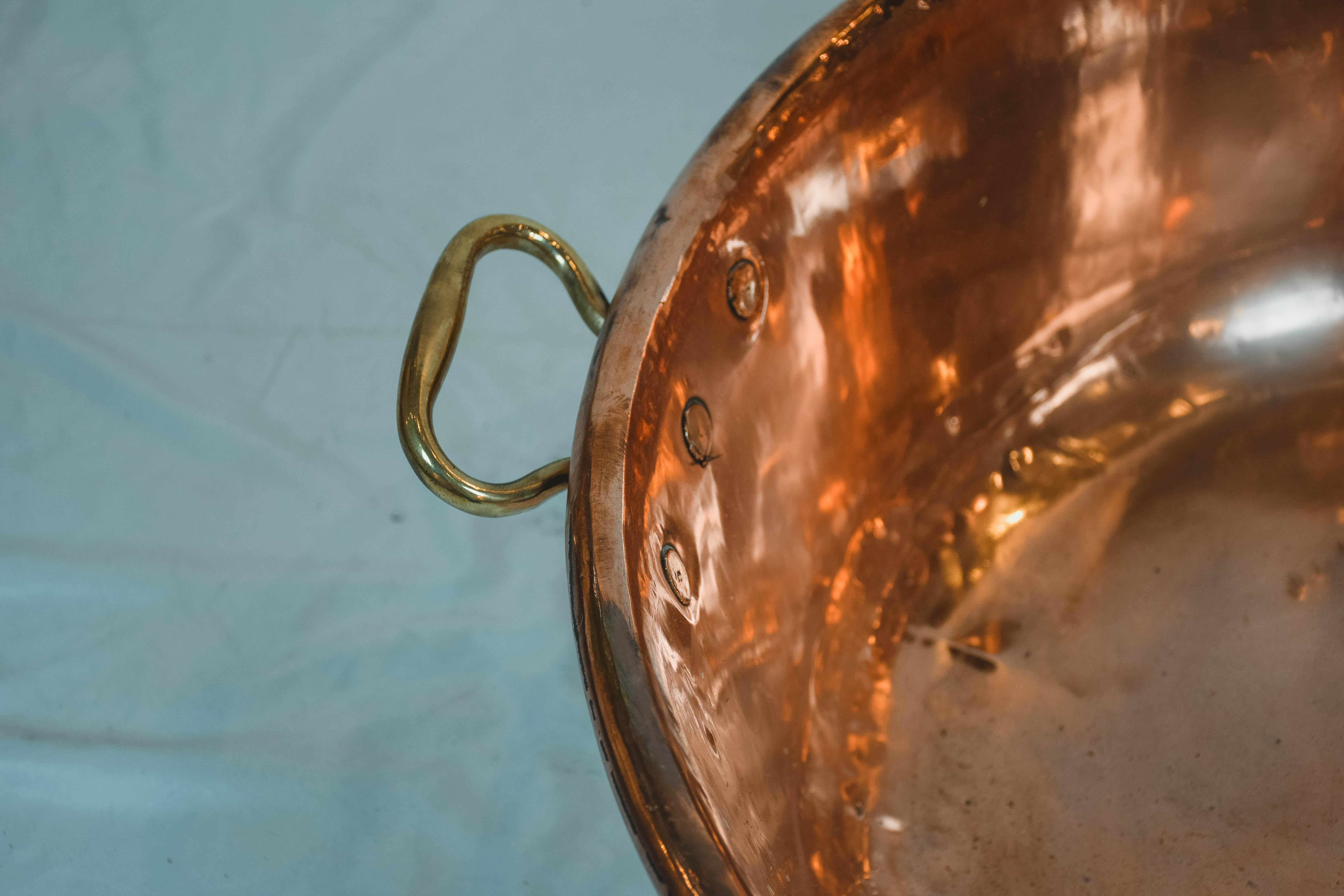 Other Large Vintage Copper Bowl
