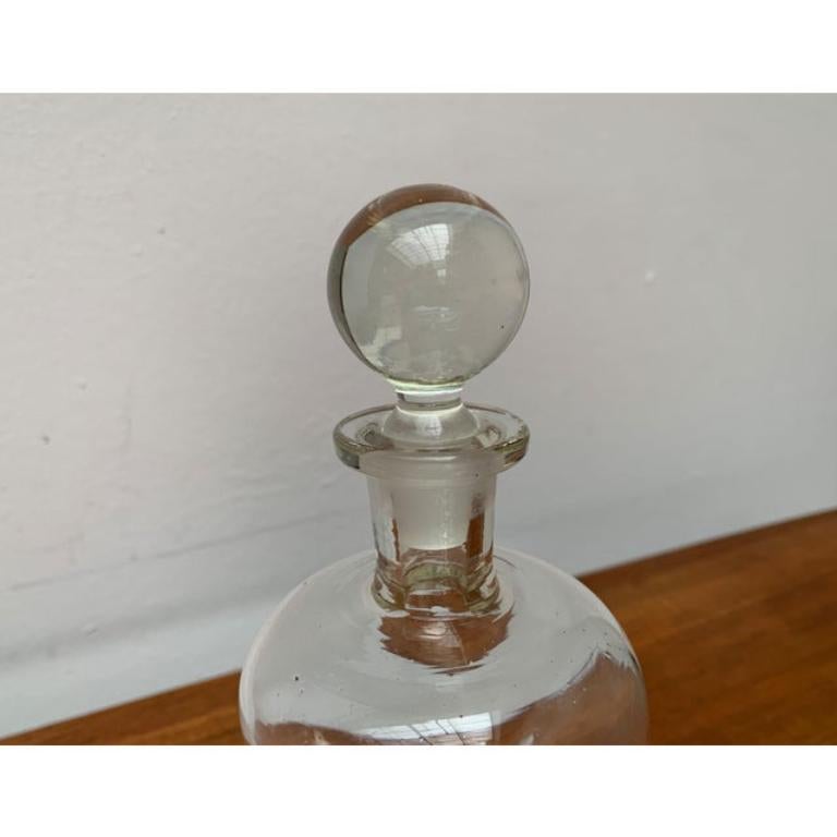 Verre Grande bouteille danoise Kluk de Holmegaard, 1970 en vente