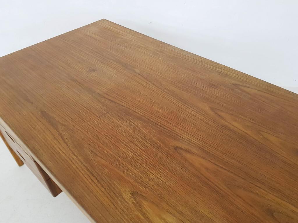 Mid-century Wilkhahn Hartmut Lohmeyer teak desk, Germany, 1959 1