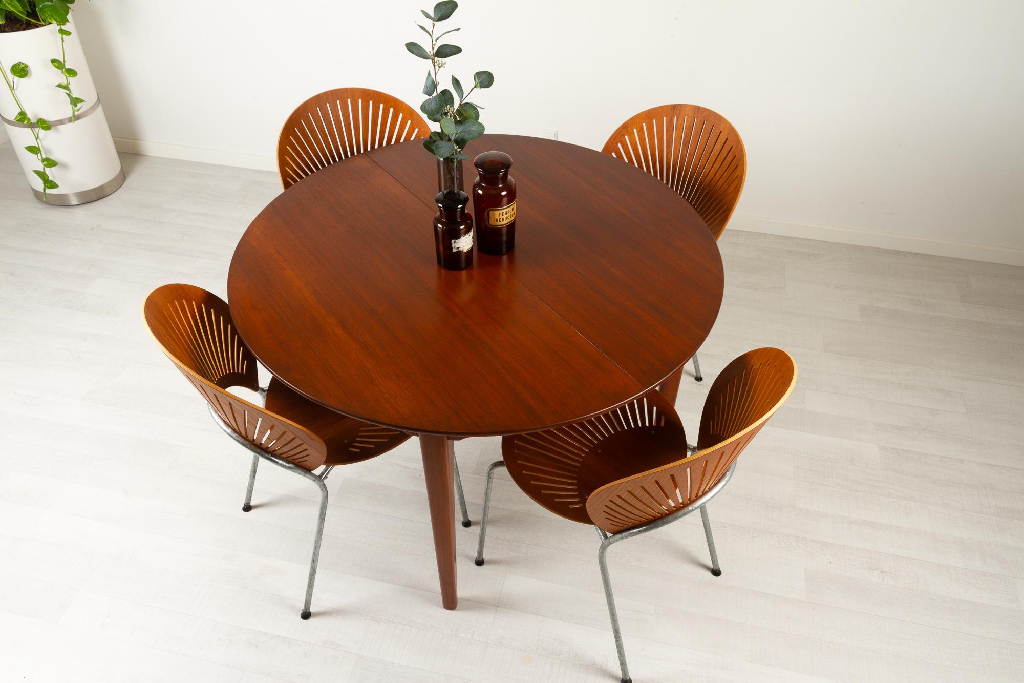 Large Vintage Danish Teak Dining Table by Sorø Stolefabrik, 1960s 11