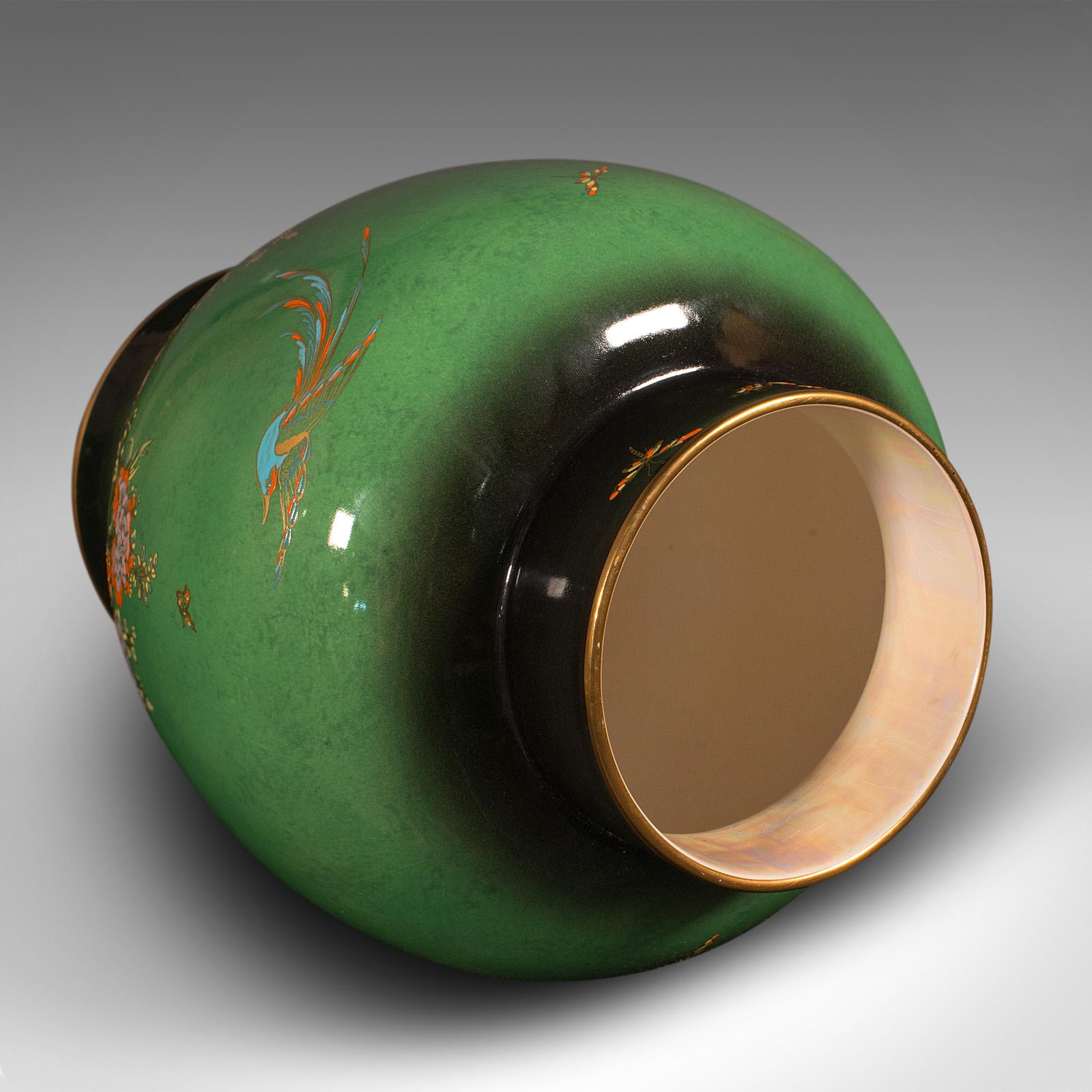 Large Vintage Decorative Temple Urn, English, Ceramic, Vase, Mid-20th Century For Sale 5