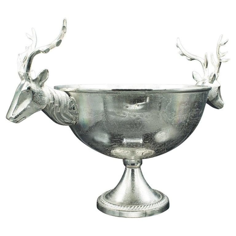 Large Vintage Decorative Wine Cooler, Continental, Bottle Holder, Fruit