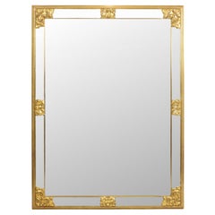 Large Vintage Deknudt Mirror XL Hollywood Regency 70s Design