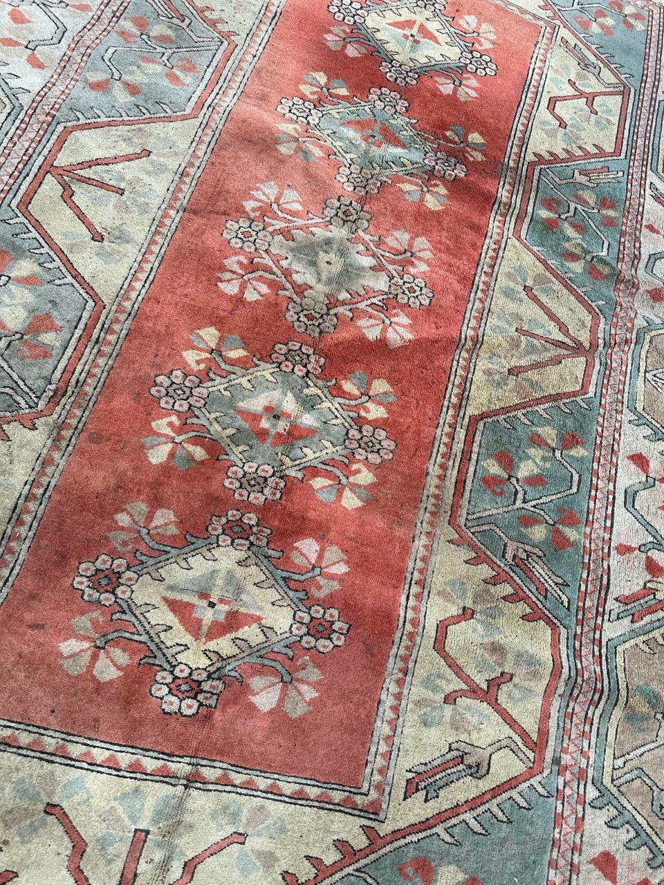 Großer türkischer Kars-Teppich im Used-Look (Türkisch) im Angebot