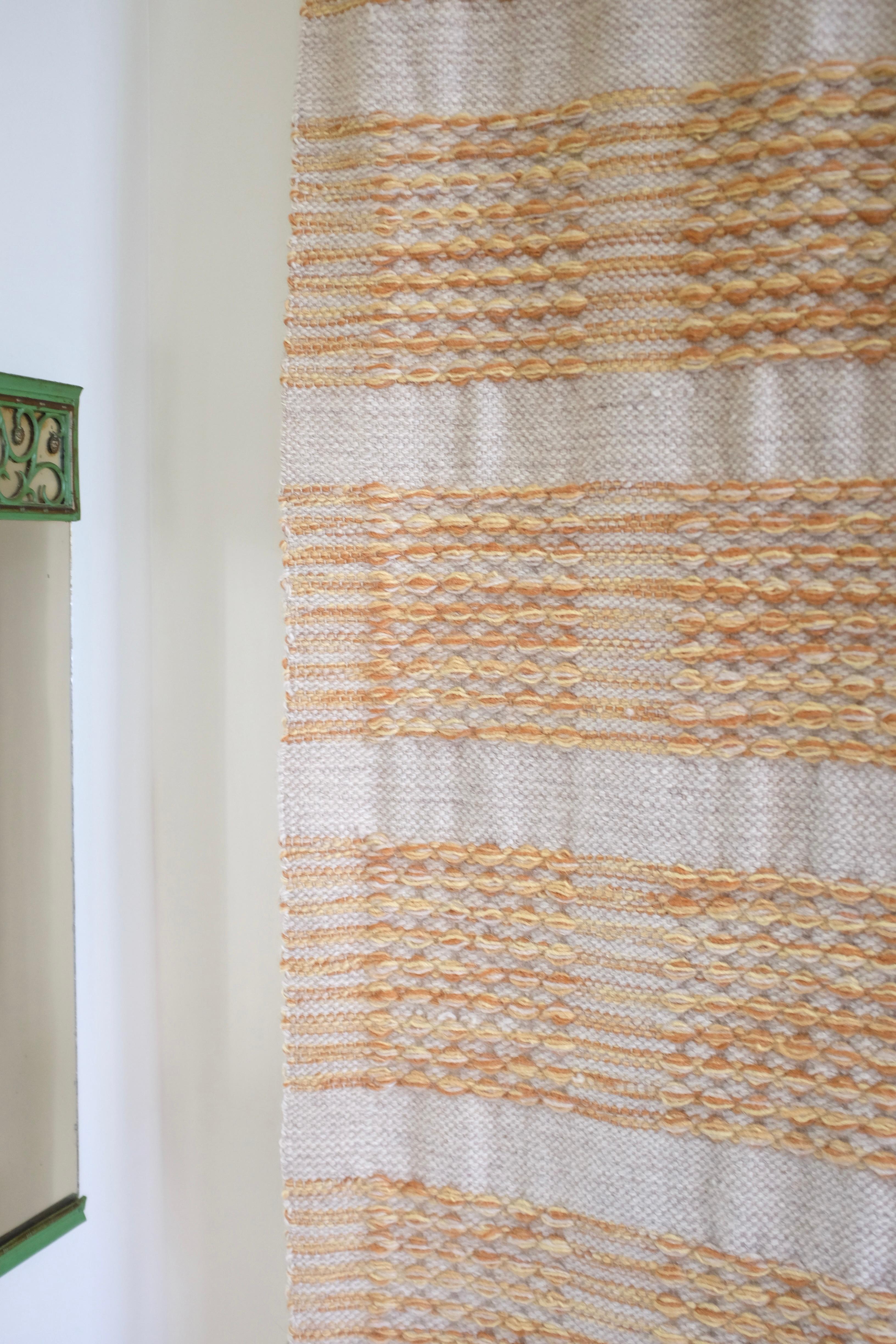 Große Vintage-Draperie von Carl Dangel (Wolle) im Angebot