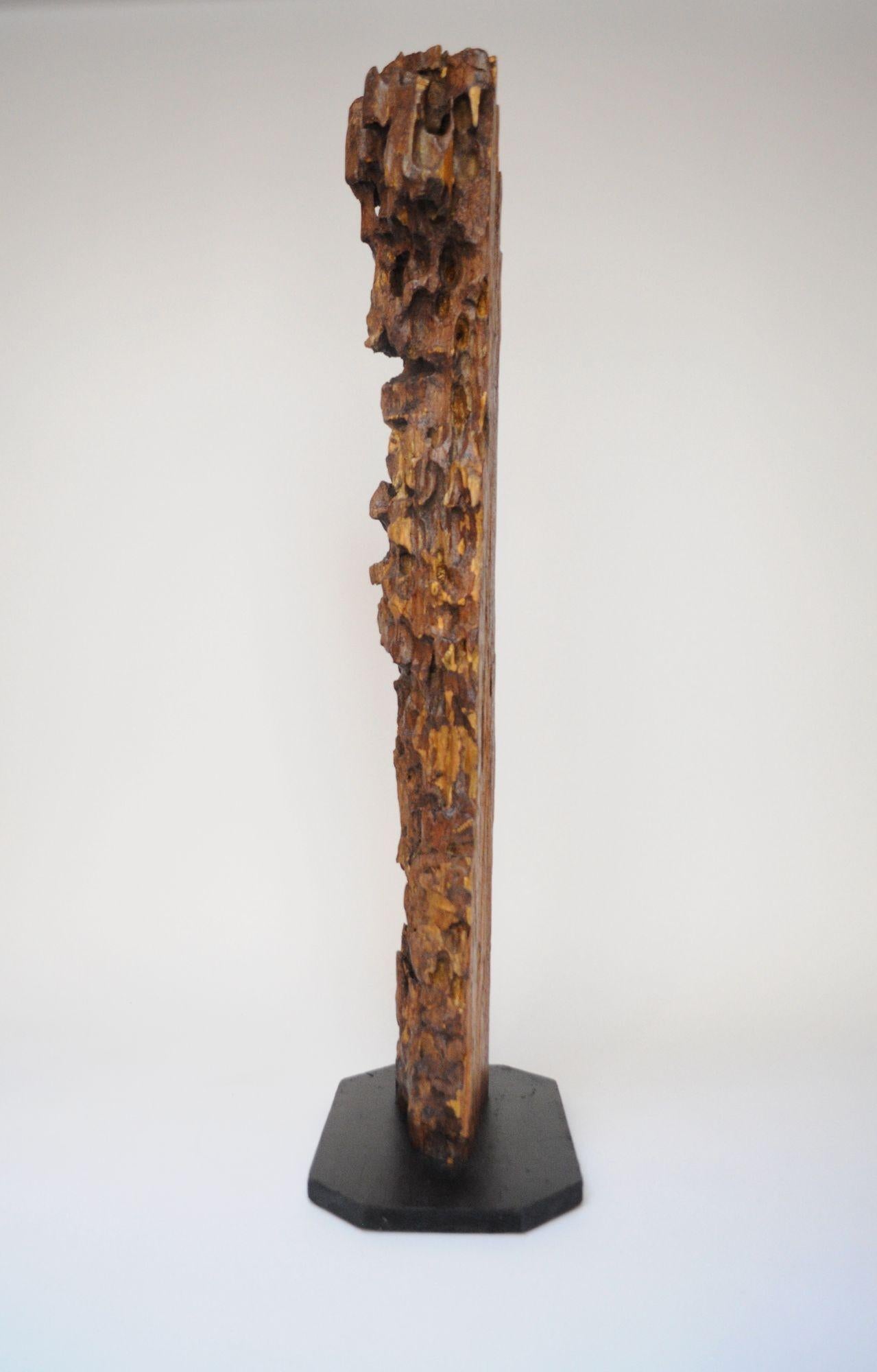 Große freistehende Bodenskulptur aus Treibholz (Moderne der Mitte des Jahrhunderts) im Angebot