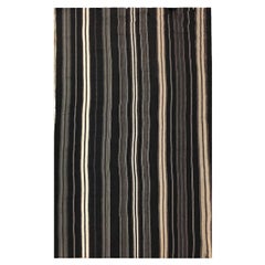 Grand tapis Kilim à tissage plat vintage 12'7" x 19'6"