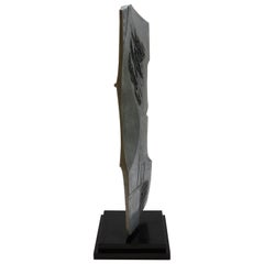 Large Vintage Floor Standing Abstract Aluminium Sculpture, Alastair Michie, 1970