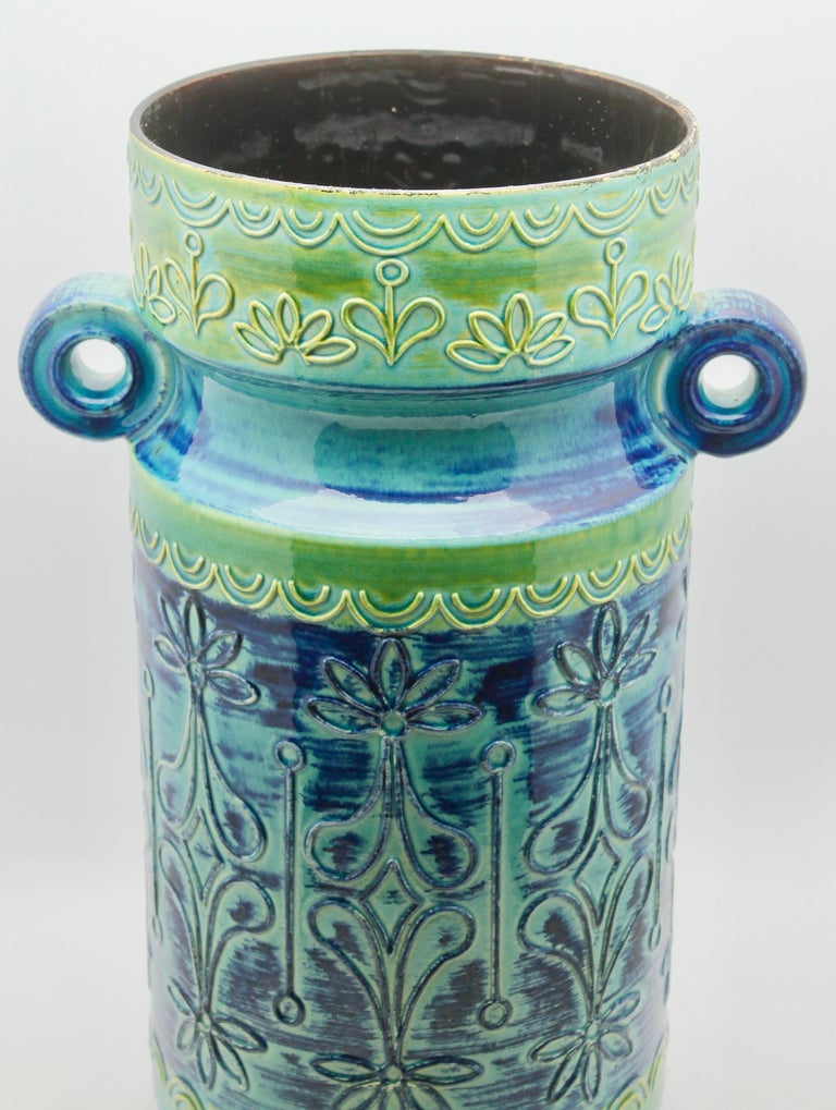 Large Vintage Floor Vase Made by Bay WGermany in Good Condition, 1950s