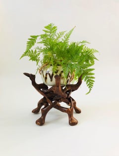 Large Vintage Folding Wood Camel Stand