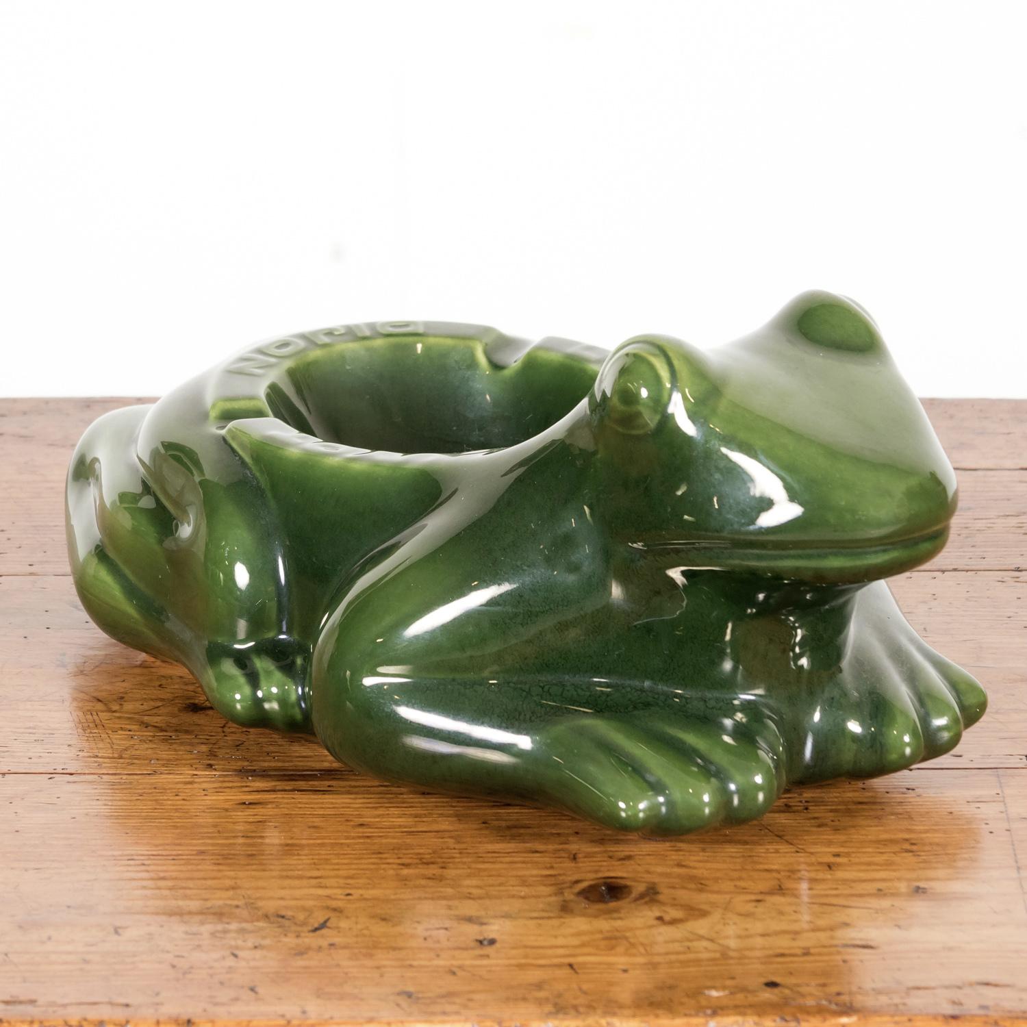 vintage frog ashtray