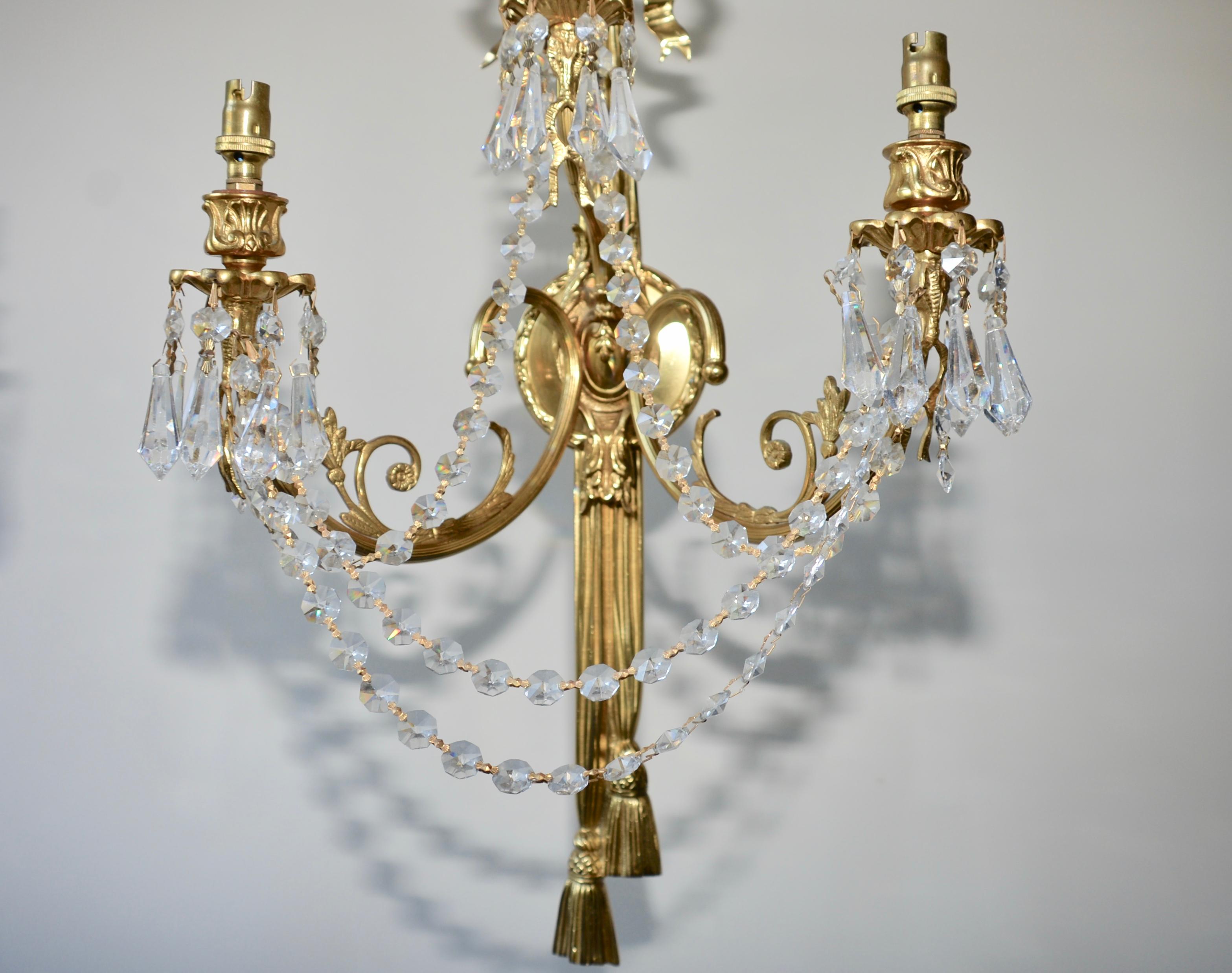 rococo wall lights