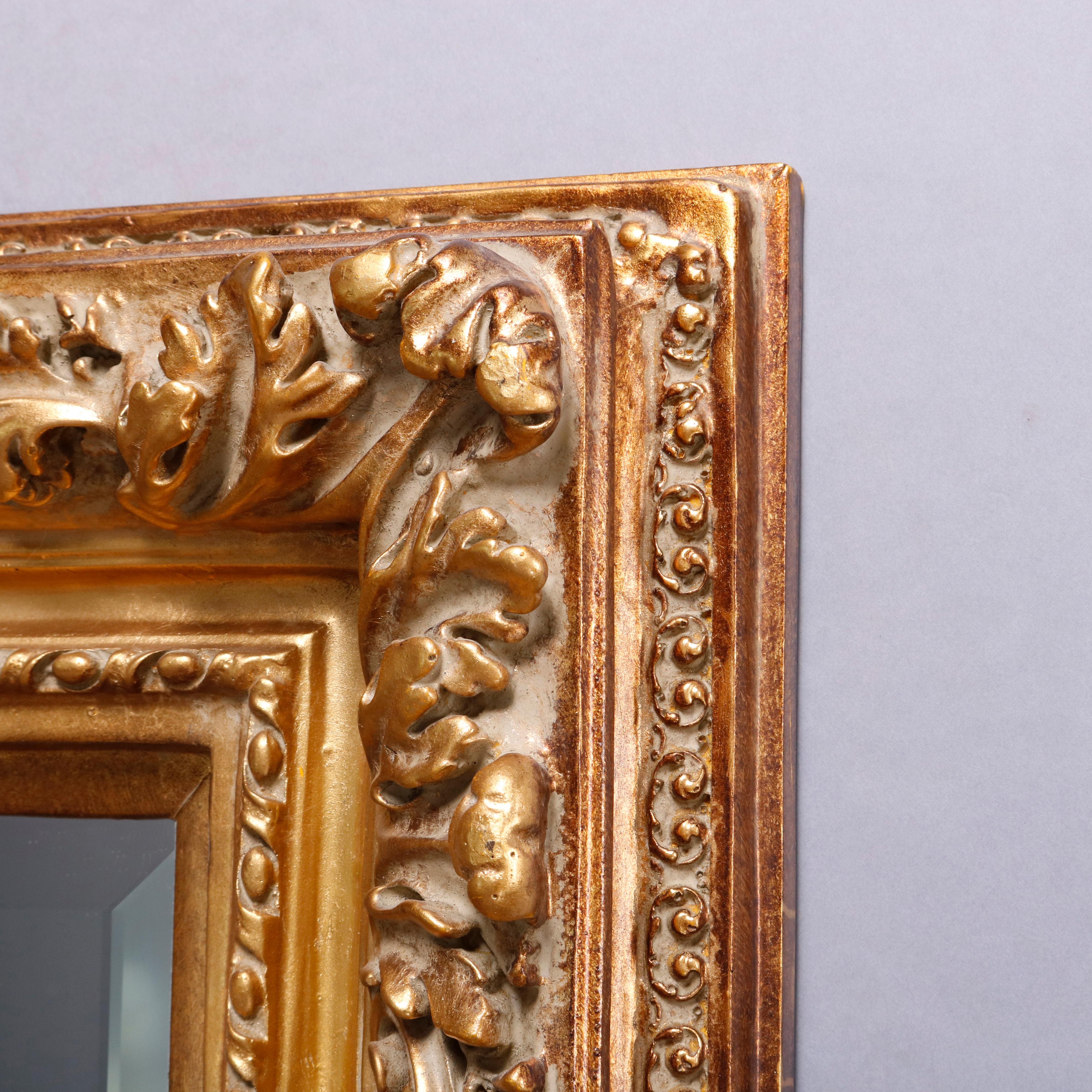 vintage square mirror