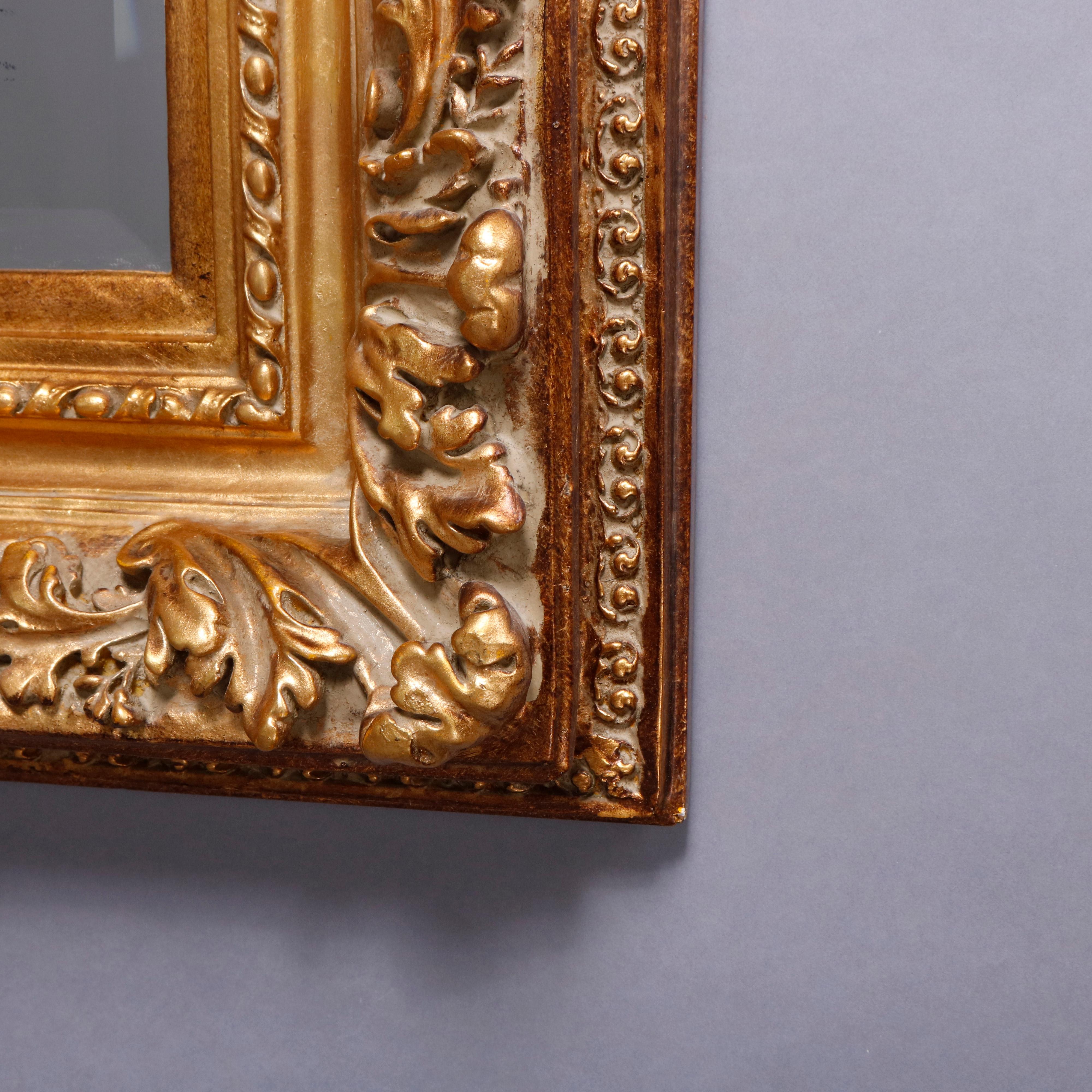large vintage mirror
