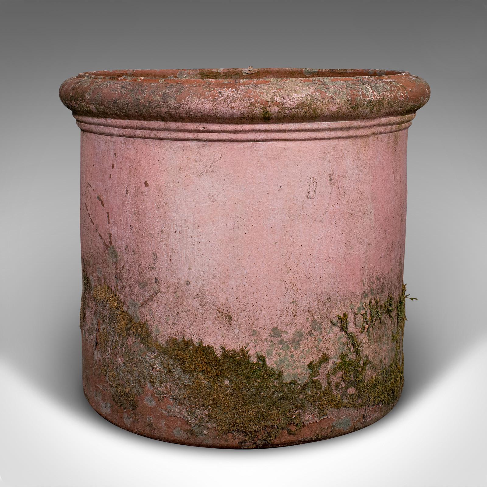 20th Century Large Vintage Garden Planter, Italian, Terracotta, Outdoor Jardiniere Pot, 1970